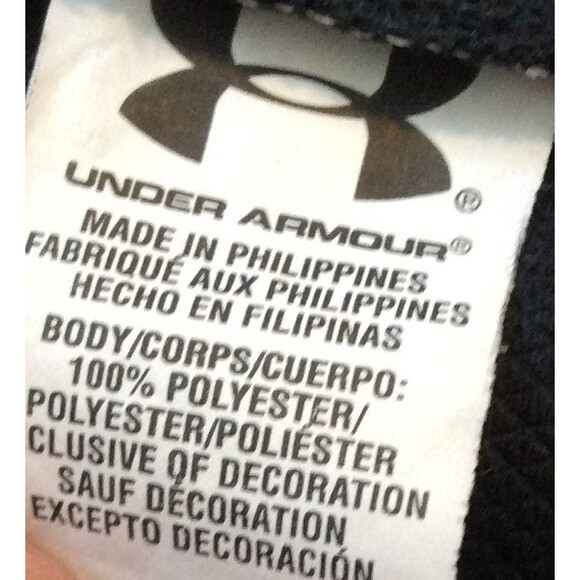 UNDER ARMOUR MENS SM BLACK LOOSE FIT FULL ZIP POLYESTER JACKET ALL SEASON GEAR - Picture 8 of 8